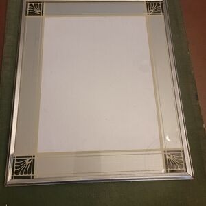 VINTAGE Art DECO Silver Picture Frame